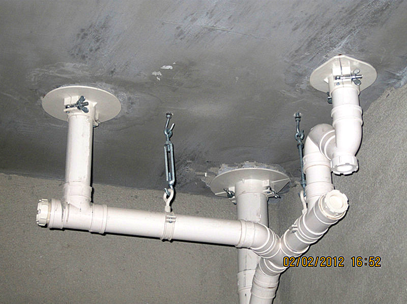 供应楼房下水管道安装用补洞模板