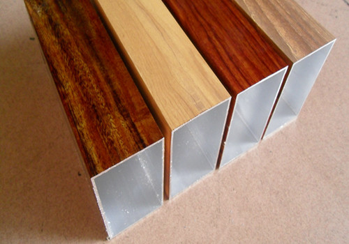 廣東木紋鋁型材廠家 型材凹凸槽鋁方通