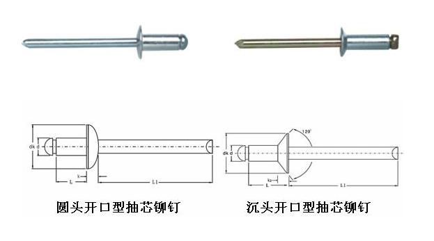 【铝/铁双鼓抽芯铆钉 封闭型沉头拉钉铆钉】广东东莞_报价_图片-东莞