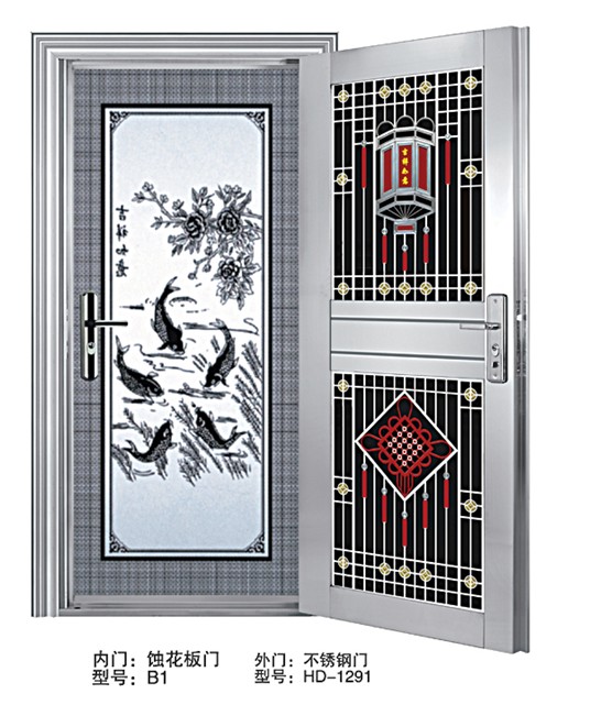 供应不锈钢平板门,钢质防火门