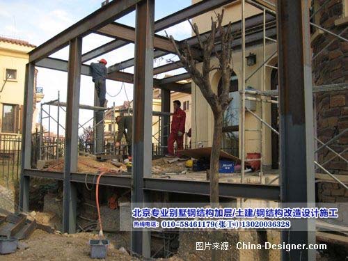 别墅钢结构扩建钢结构专业施工