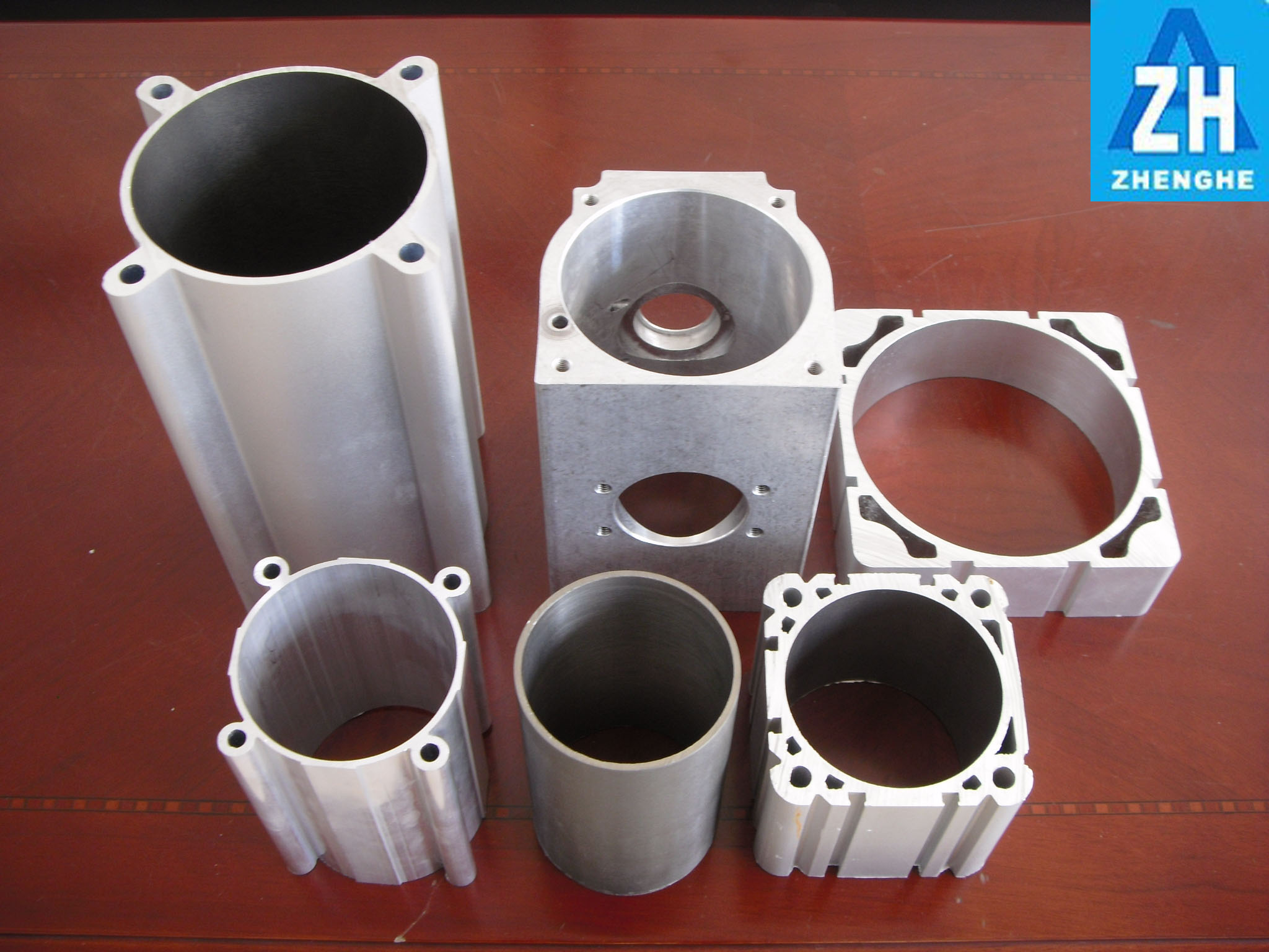 铝合金气缸管内径125mm-铝制品机加工,铝件硬质氧化和阳极氧化表面