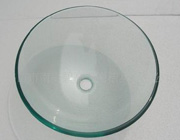  Glass single basin