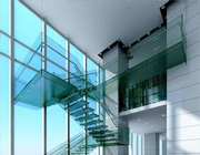  Glass stairs