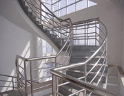  Stainless steel staircase