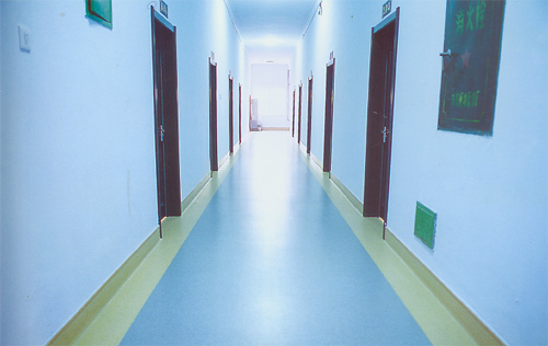 广州pvc卷材塑胶地板医院专用pvc地板-【效果