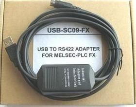 重庆三菱PLC编程通讯电缆USB-SC09-FX-【效
