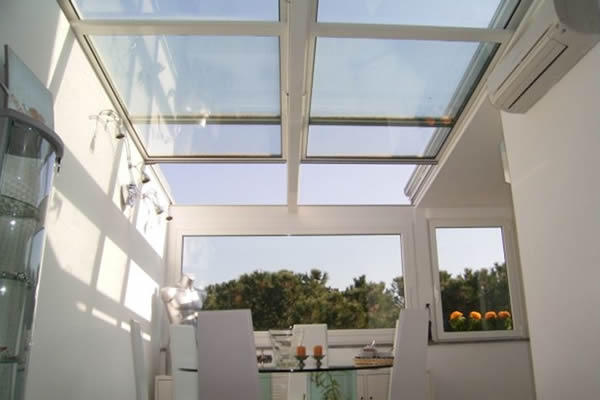 供应alaform阳光房系统 自动滑动天窗系统