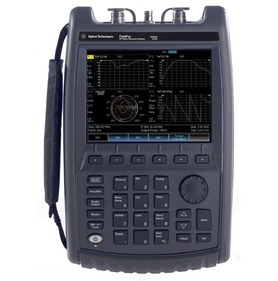 n9923a fieldfox 手持式射频矢量网络分析仪,6ghz 可测传输,含时域
