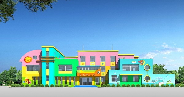 晋城市幼儿园墙体彩绘画绘墙面绘画