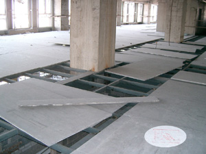 LOFT钢结构隔层夹层楼板-【效果图,产品图,型