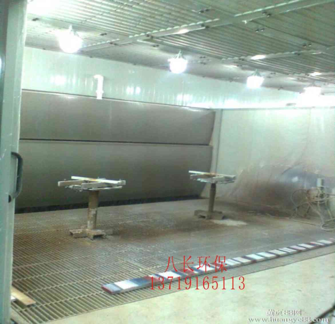 高明南海水洗喷漆室水帘喷漆房水幕喷漆房水帘机喷漆