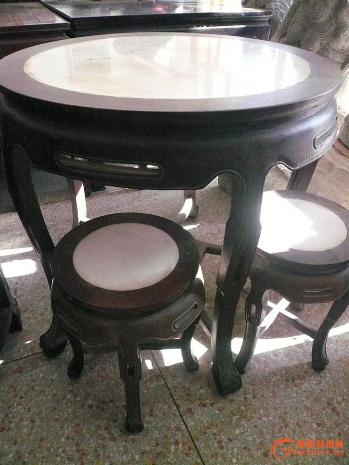 上海闵行区新红木餐桌回收旧家具收购-【效果