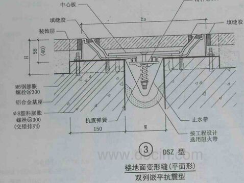 供应浙江sffs楼地面变形缝沉降缝