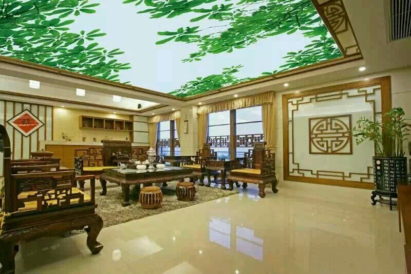 软膜天花 uv喷绘膜 软膜天花吊顶价格