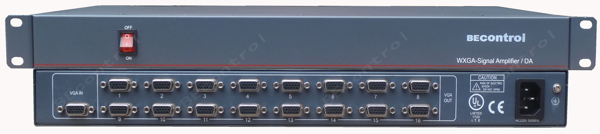 vga 1分16 分配器 vga1进16出