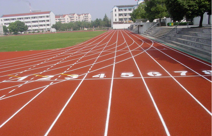 濮阳400米环形塑胶跑道运动场材料厂家直销