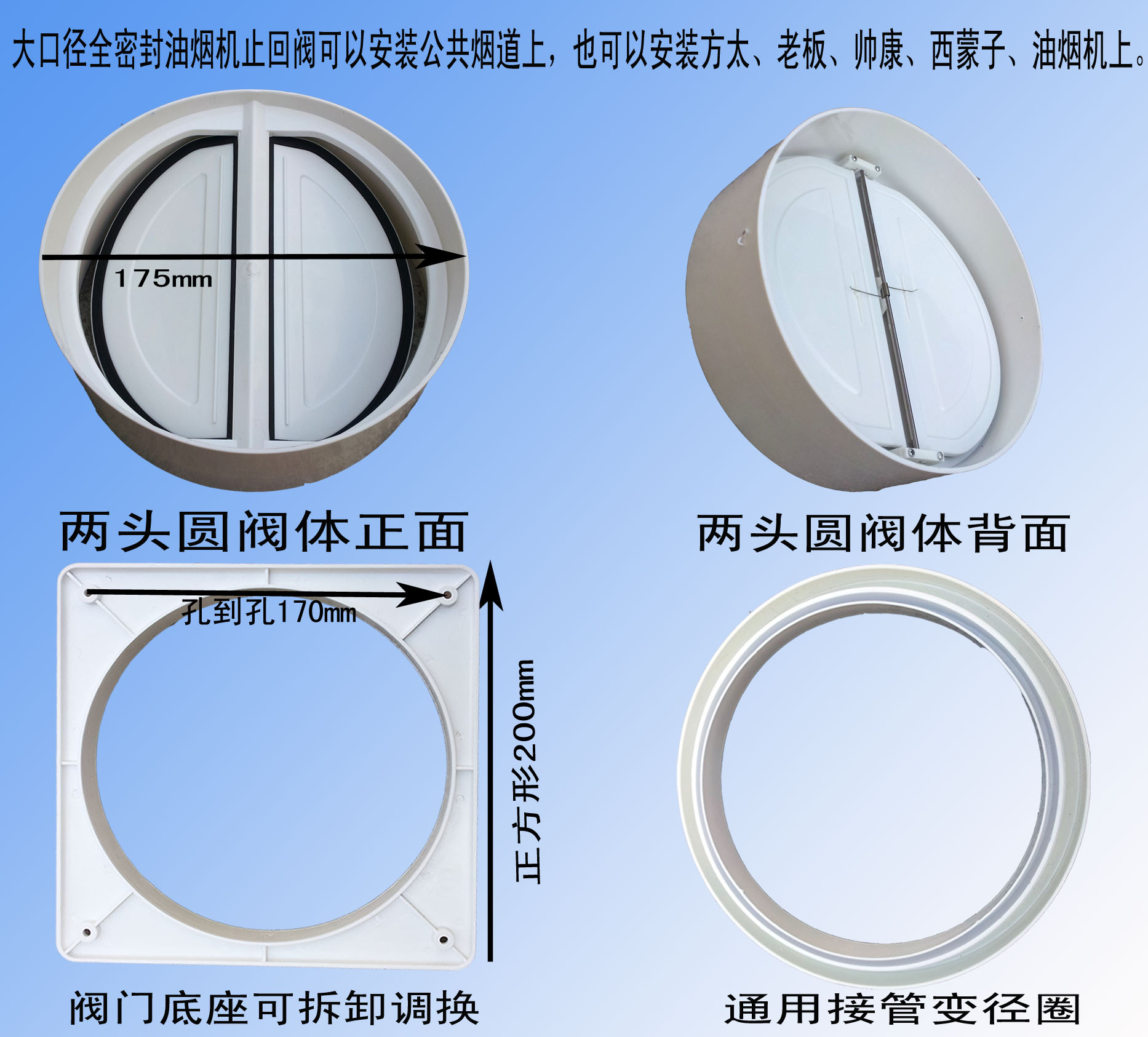 烟道防火止回阀的功能分析与运用.