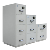  Selection of safes for fireproof and antimagnetic archives