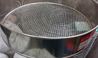  Supply stainless steel sampling screen tableware punching mesh, Guangzhou sampling screen direct sales in batches