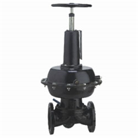  Normally open pneumatic rubber lined diaphragm valve/EG6K41J