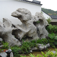 人造假山,景观石假山瀑布,太湖石假山制作