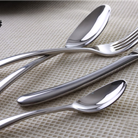  Supply stainless steel western tableware, knives, forks and spoons for sale in batches