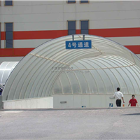 供应地库出入口顶棚
