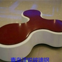  Qingdao FRP shopping mall leisure chair, FRP club leisure furniture