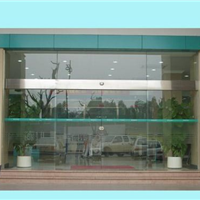  Installation of glass door center in Hongqiao District