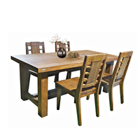  Supply Ronghua elm wood table chairs, one table, six chairs, four chairs, dining room furniture