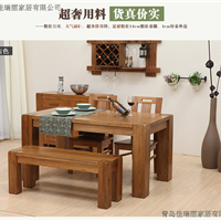  Provide oak dining table 1.2m-1.8m and other pure oak dining tables