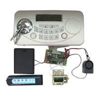  Provide electronic password lock, safe lock and security cabinet. Safe deposit box