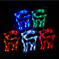  Supply LED garden light string, rainbow tube shaped festival light, Christmas light string, snowflake light string